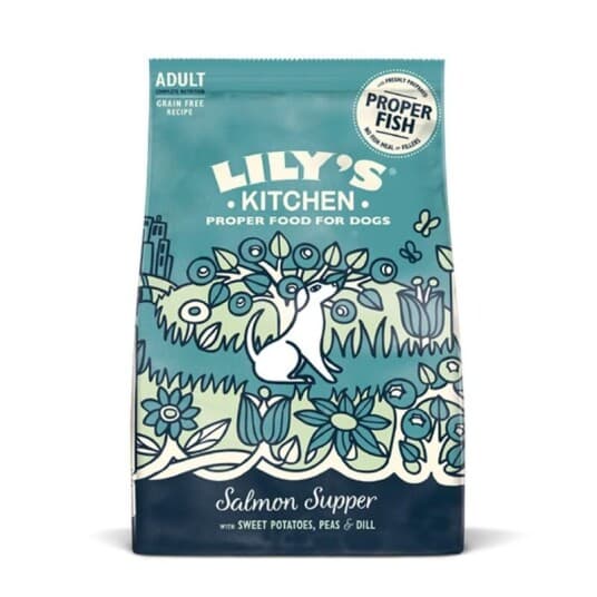 Lilys Kitchen Lilys K. Salmon Supper Dry Food 1Kg