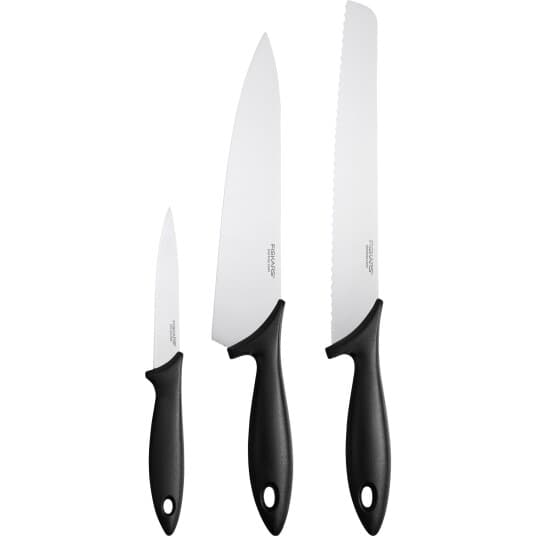 Knives Set Fiskars Essentials 3Vnt