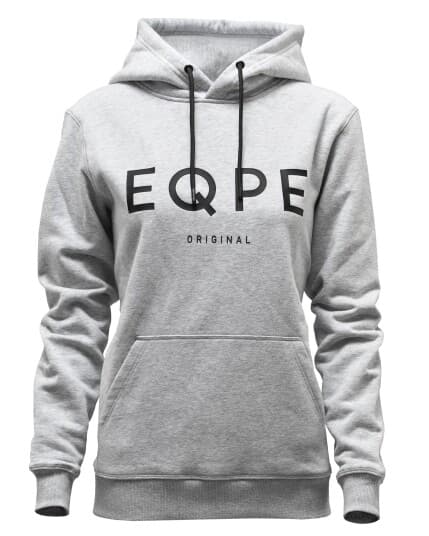 EQPE Slack Hood W Grey Melange (S S)