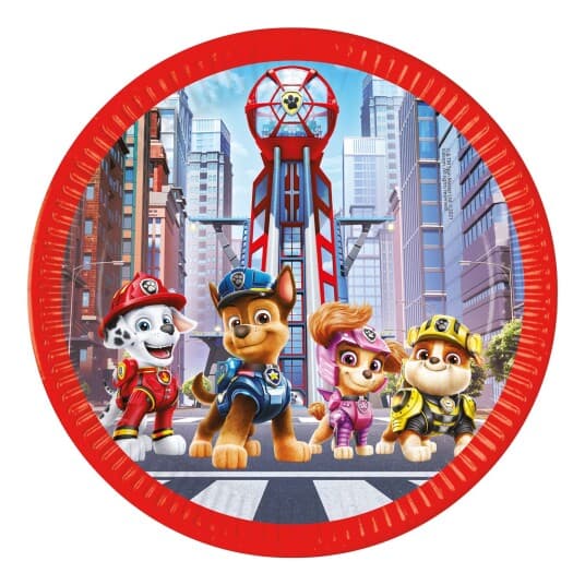 Paw Patrol Tallerkner, 23 Cm