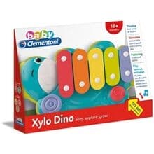 Clementoni Xylo Dino, Musikalsk Instrument Til Lek Og Moro, Xylofon, 1,5 År, 413 G, Flerfarget