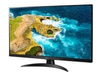 Lg 27Tq615s-Pz - Tq615s - Led-Skjerm Med Tv-Kanalvelger - Smart - 27" - 1920 X 1080 Full Hd (1080P) - Ips - 250 Cd/M² - 1000:1 - 14 Ms - 2Xhdmi - Høyttalere - Svart