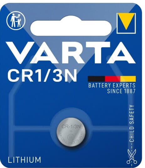 Varta Electronics Cr1/3N - Kamerabatteri Cr1/3N - Li - 170 Mah