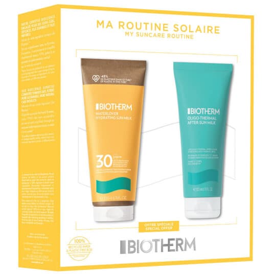 Biotherm_Set Waterlover Hydrating Sunmilk Spf30 200Ml + After Sun Milk 200Ml Sun Cream + After Sun Emulsion