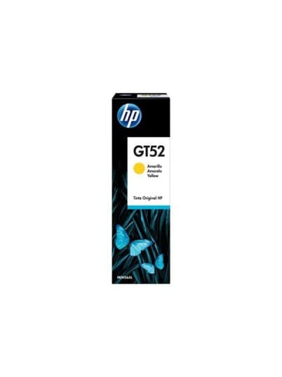 Hp Gt52 - Gul - Original - Blekkrefill - For Deskjet Gt 58Xx  Ink Tank 11X, 31X  Smart Tank 500, 51X, 530, 6001, 615, 70Xx, 73Xx, 76Xx