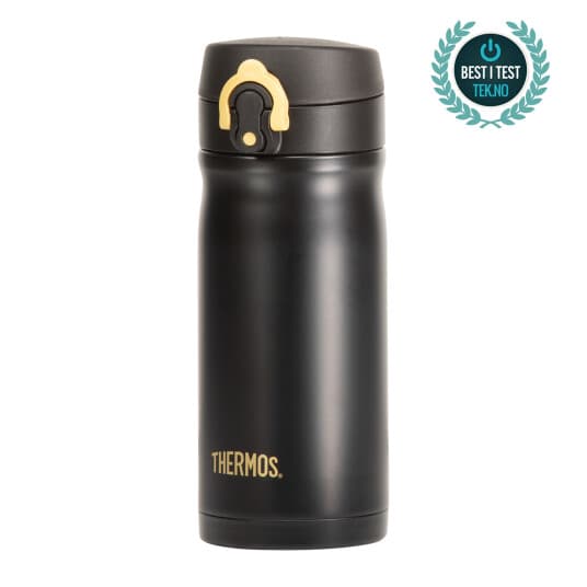 Thermos Jmy Stainless Steel Vakuum Flask 350 Ml Matt Black, termos Svart ml