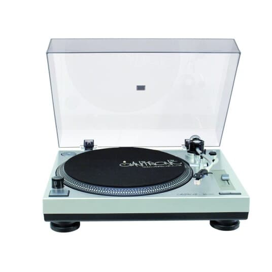 Omnitronic Bd-1350, Belt-Drive Dj Turntable, 33 1/3,45 Rpm, -10 - 10%, 0,24%, Manuell, 50 Db