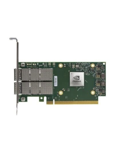 Nvidia Connectx-6 Dx En - Crypto Disabled - Nettverksadapter - Pcie 4.0 X16 - 100 Gigabit Qsfp56 X 1