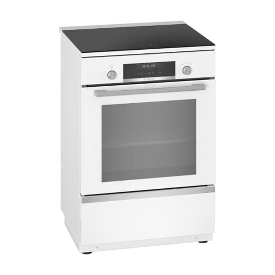 Bosch Hls79w321u Serie 6 Induksjonskomfyr - Farge: Hvit Få 800 kr. tilbake*