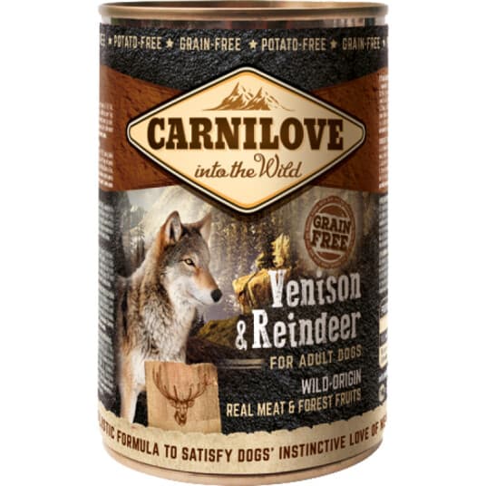 Carnilove Hermetisert Vilt Og Reinsdyr 400G - (6 Pk/Ps)