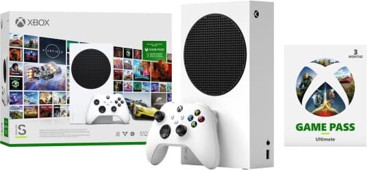 Microsoft Xbox Series S - Starter Bundle, Xbox Series S, Hvit, 10240 MB, GDDR6, AMD, AMD Ryzen Zen 2