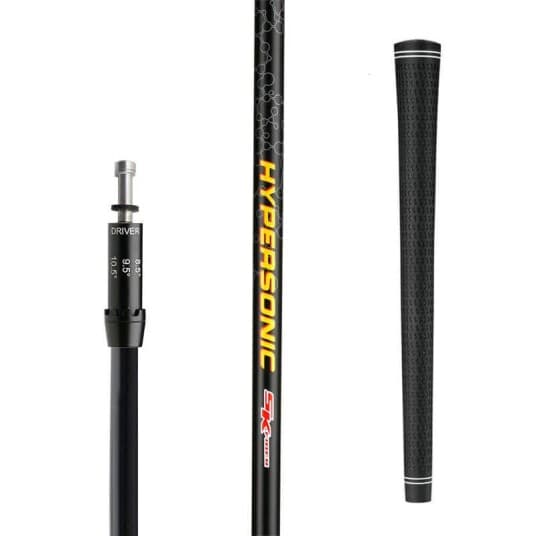 Replacement Shaft For Cobra King F7+/f8 + Driver Stiff Flex (Golf Shafts) - Incl. Adapter, Shaft, Grip