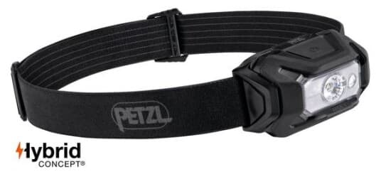 Petzl Aria 1 Rgb, Hodebåndslommelykt, Sort, Duraluminium, Knapper, 2 M, Ip67