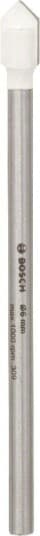 Bosch Cyl-9 - Bor - For Soft Tile - 6 Mm - Cylindrical - Lengde: 80 Mm