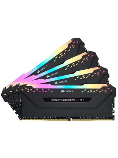 Corsair Vengeance Rgb Pro - Ddr4 - Sett - 32 Gb: 4 X 8 Gb - Dimm 288-Pin - 3600 Mhz / Pc4-28800 - Cl18 - 1.35 V - Ikke-Bufret - Ikke-Ecc - Svart