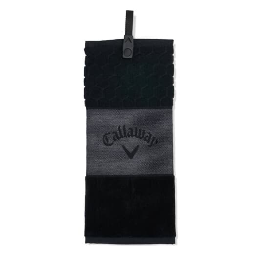 Callaway Trifold Towel - Black