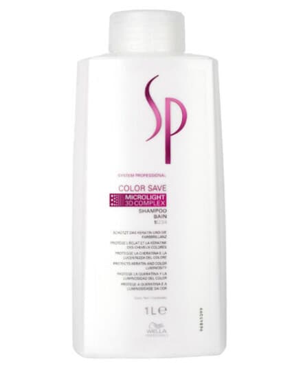 Wella Sp Color Save Shampoo Gekleurd Haar 1000Ml