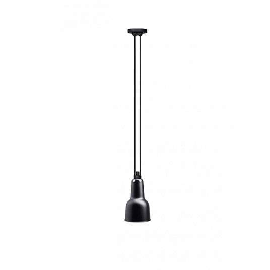 Lampe Gras N322 OC Taklampe Matt Sort