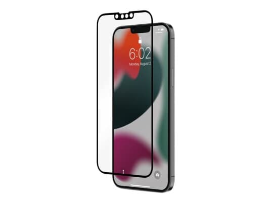 Moshi Ivisor Ag - Skjermbeskyttelse For Mobiltelefon - Film - Rammefarge Svart - For Apple Iphone 13 Pro Max