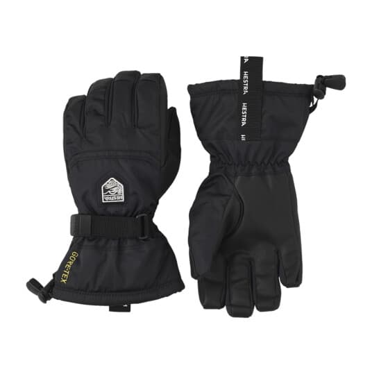 Hestra Hansker  Gauntlet Gore-Tex 5 Finger Barn Svart