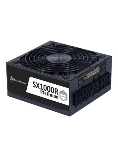 Silverstone Sfx-L Series Sst-Sx1000-Lpt - Strømforsyning (Intern) - Atx12v 2.4 / Sfx12v 4.0 / Sfx-L - Ac 115/230 V - 1000 Watt - Aktiv Pfc - Svart