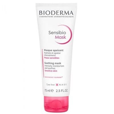 Bioderma 3401346673564, Hydrerende Maske, Kvinner, Tørr Hud, Fuktighets Krem, Kremhvit, 75 Ml