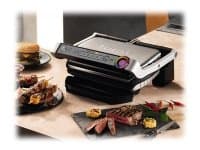 Tefal Optigrill+ Gc712834 - Grill - Elektrisk - 600 Kvadratcentimeter - Svart