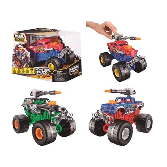 Metal Machines Monsterwheels (6792) /Cars, Trains And Vehicles /Multi