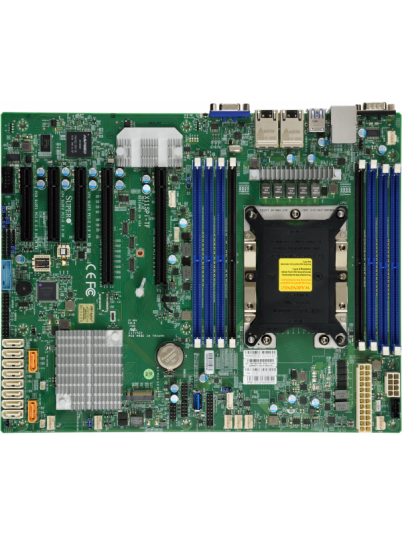 Supermicro X11spi-Tf - Hovedkort - Atx - Socket P - C622 Chipset - Usb 3.0 - 2 X 10 Gigabit Lan - Innbygd Grafikk