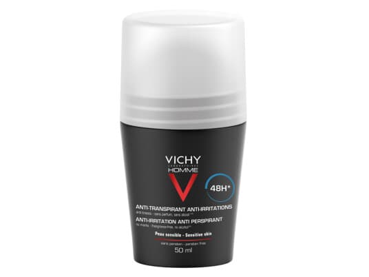 Vichy Homme Deo Sensitive Deodorant Roll-On 50Ml