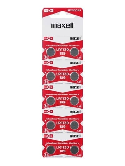 Maxell Lr 1130 - Batterier 10 X Lr54