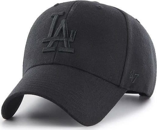 '47 Los Angeles Dodgers Snapback Baseball Cap Black B-Mvpsp12wbp-Bke