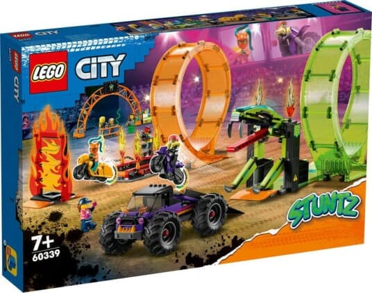 Lego City 60339 Stuntarena Med Dobbel Løkke