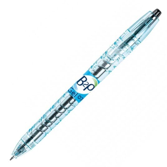 Pilot B2p Gel Begreen - Rulleballpenn - Rød - Gelblekk - 0.7 Mm - Fin - Retraktil