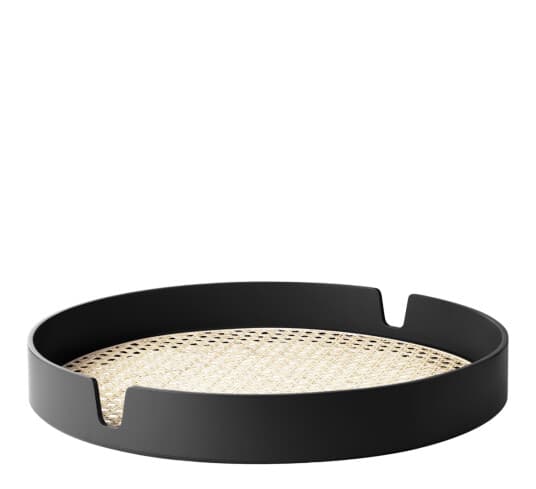 Normann Copenhagen Salon Tray Ø40 Black