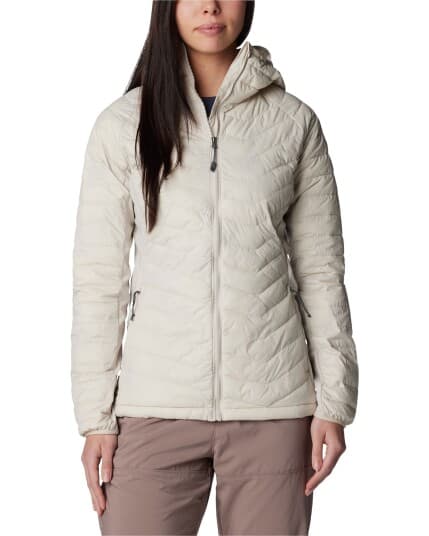 Columbia Powder Pass Hooded Jacket W Dark Stone (S S)