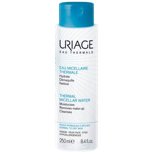 Uriage Eau Thermale, Kvinner, 250 Ml, Fuktighetsgivende, Rensende, Utjevning, 1 Stykker, Flaske, Aqua (Water, Eau) ? Polysorbate 20 ? Poloxamer 184 ? Glycerin ? Caprylyl/Capryl Glucoside...