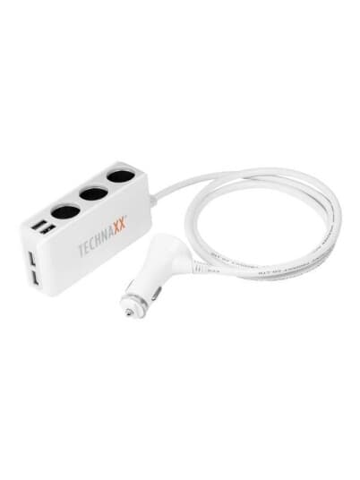 Technaxx Te11 - Bilstrømadapter - 120 Watt - 2.4 A (Usb, Automobile Cigarette Lighter)