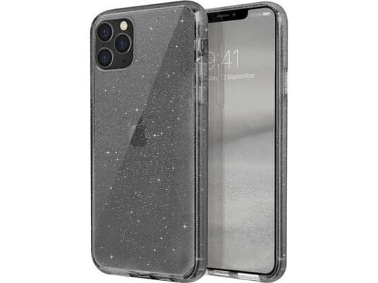 Uniq Uniq-Deksel Lifepro Tinsel Iphone 11 Pro Max Svart / Vapor Smoke