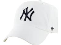 47 Brand Czapka New York Yankees Mlb Clean Up Cap B-Rgw17gws-Wha Biała