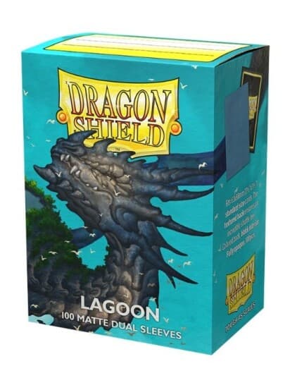 Dragon Shield Standard Matte Dual Sleeves - Lagoon (100 Vnt)