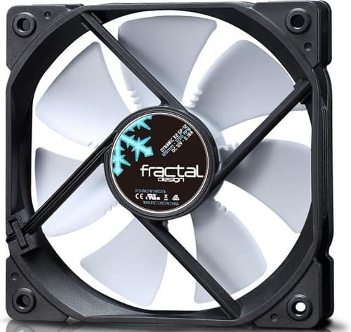 Fractal Design Dynamic Gp-12 - Kabinettvifte - 120 Mm - Svart, Hvit