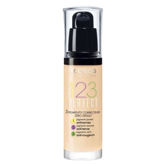 Bourjois Paris 123 Perfect Foundation 16 Hour 51 Light Vanilla 30Ml