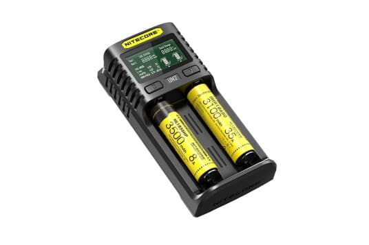 Nitecore Um2, Lithium Jern Fosfat (Lifepo4), Lithium-Ion (Li-Ion), Nikkel-Cadmium (Nicd), Nikkel-Metalhydrid..., Aa, Aaa, Aaaa, C, D