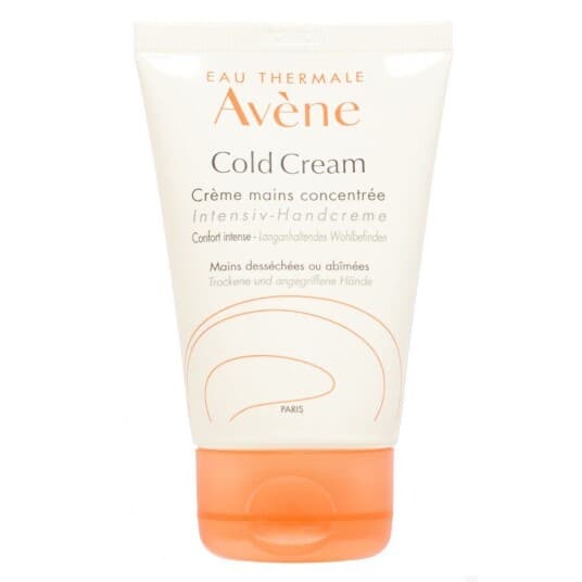 Avene Cold Cream, Kremhvit, Kvinner, Tørr Hud, Beroligende, Nærende, Beroligende, 50 Ml, Avene Thermal Spring Water (Avene Aqua). Glycerin. Mineral Oil (Paraffinum Liquidum)....