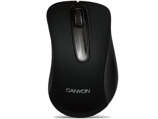 Canyon Cne-Cms2, Høyre Hendt, Optisk, Usb Type-A, 800 Dpi, Svart