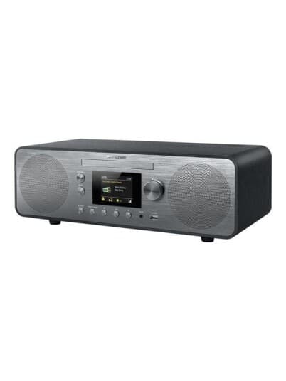 Muse M-885 DBT, DAB, FM, 87,5 - 108 MHz, CD, CD-R, CD-RW, 80 W, LCD, Sort