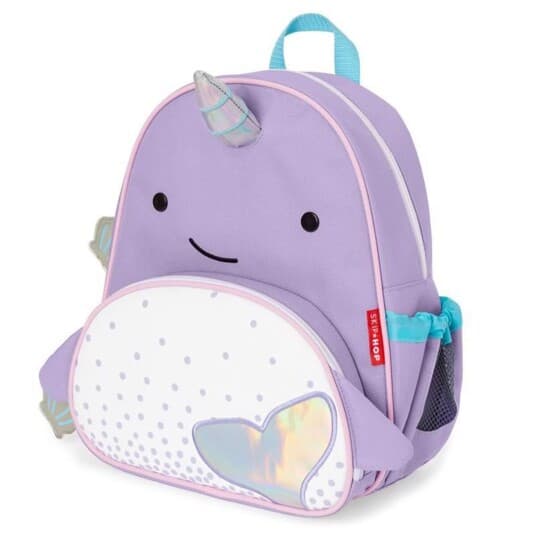 Skip Hop Zoo Little Kid - Skolebag - Narwhal