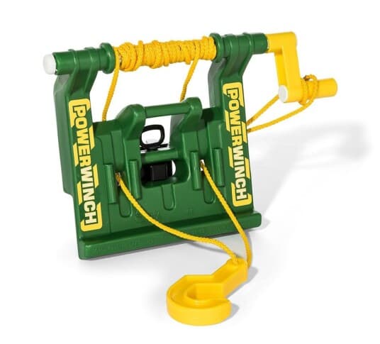 Rolly Toys Rollypowerwinch, Kraftvinsj, 3 År, Grønn, Gult