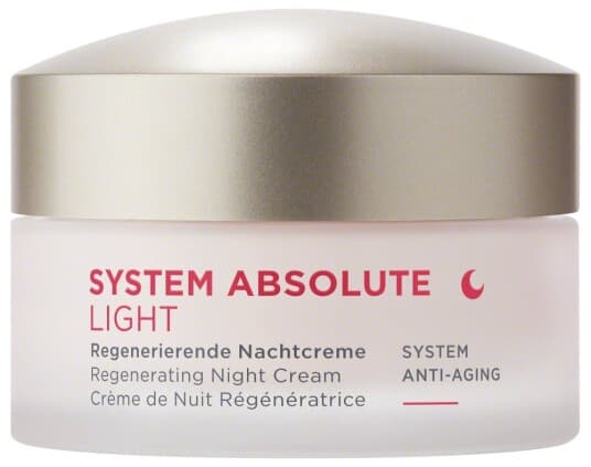 Annemarie Borlind System Absolute Light Night Cream - Dame - 50 Ml